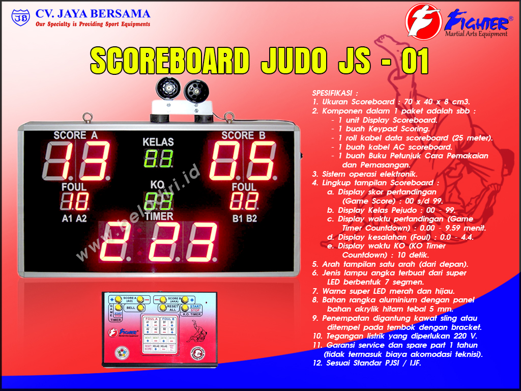judo scoreboard, papan nilai judo, papan skor digital yudo, papan skor yudo, scoreboard, scoreboard judo, scoreboard martial arts