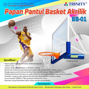 Papan Pantul Basket Akrilik BB-01