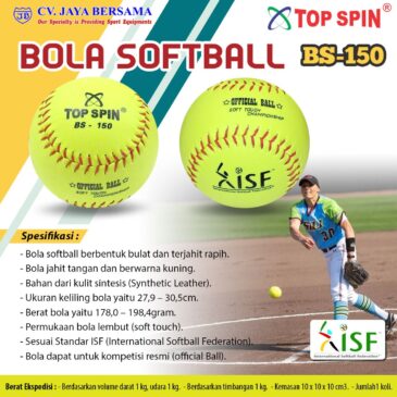 Bola Softball Top Spin BS-150