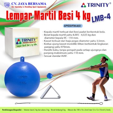 Lempar Martil Besi 4kg LMB-4